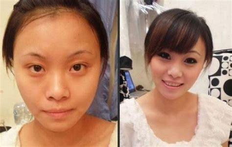 chinas sin maquillaje